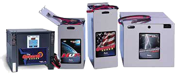 General Forklift Batteries, Renegade, and HUP